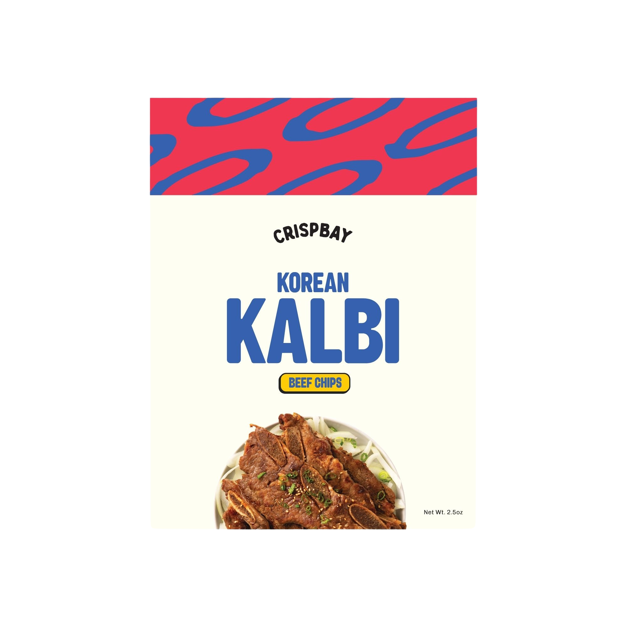 CRISPBAY Korean Kalbi Beef Jerky Chips