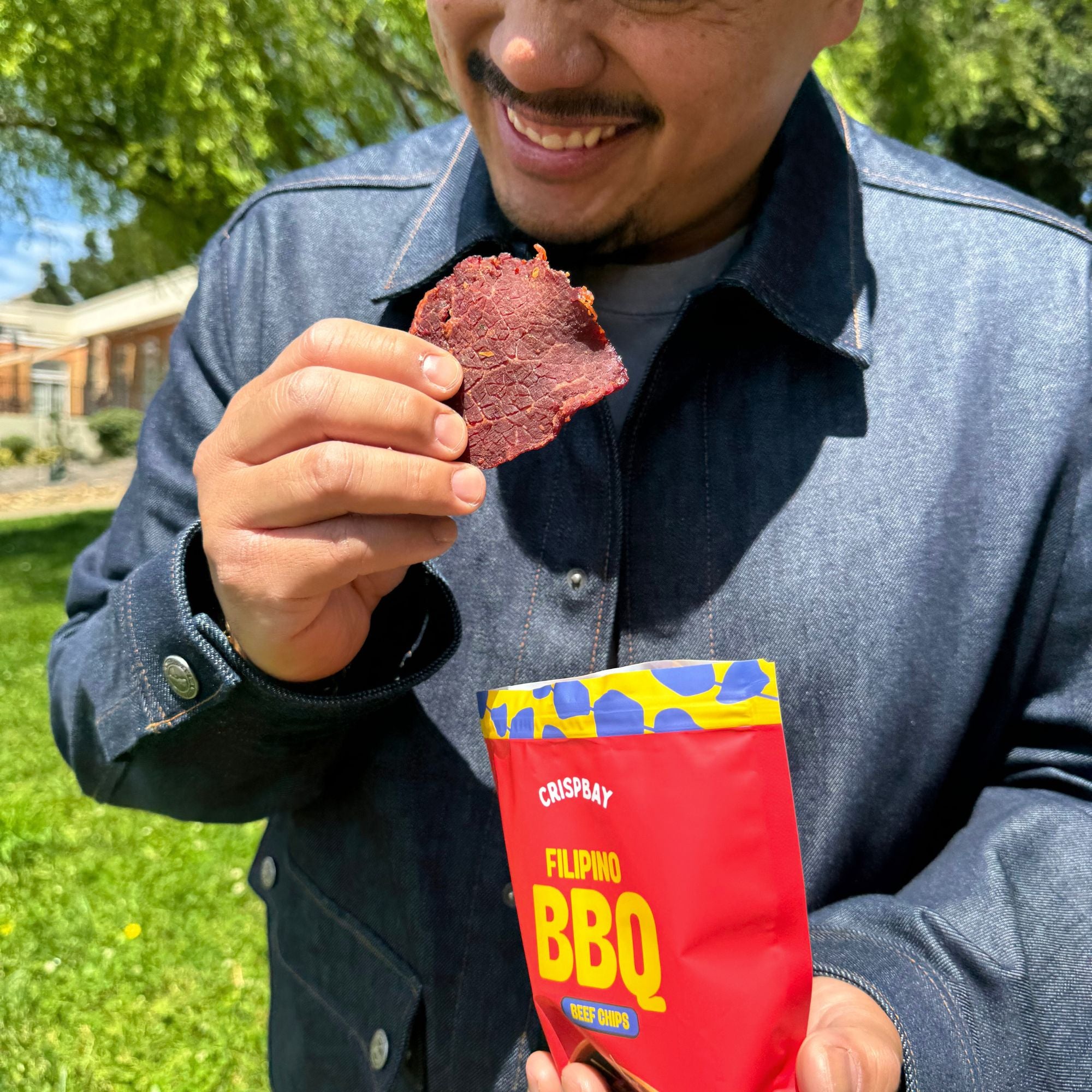 CRISPBAY Filipino BBQ Beef Jerky Chips