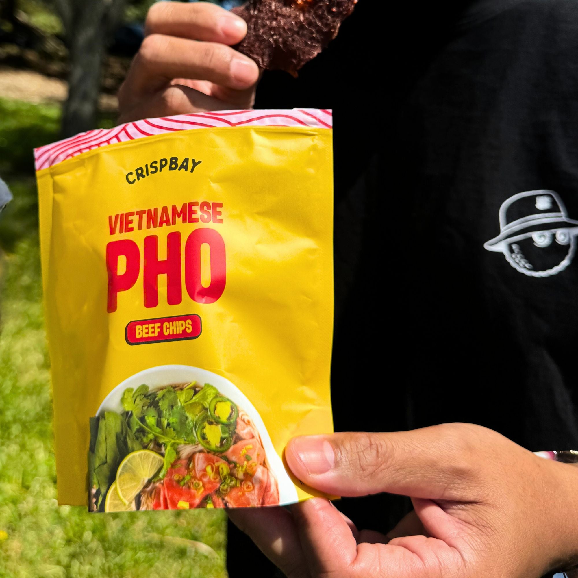 CRISPBAY Vietnamese Pho Beef Jerky Chips