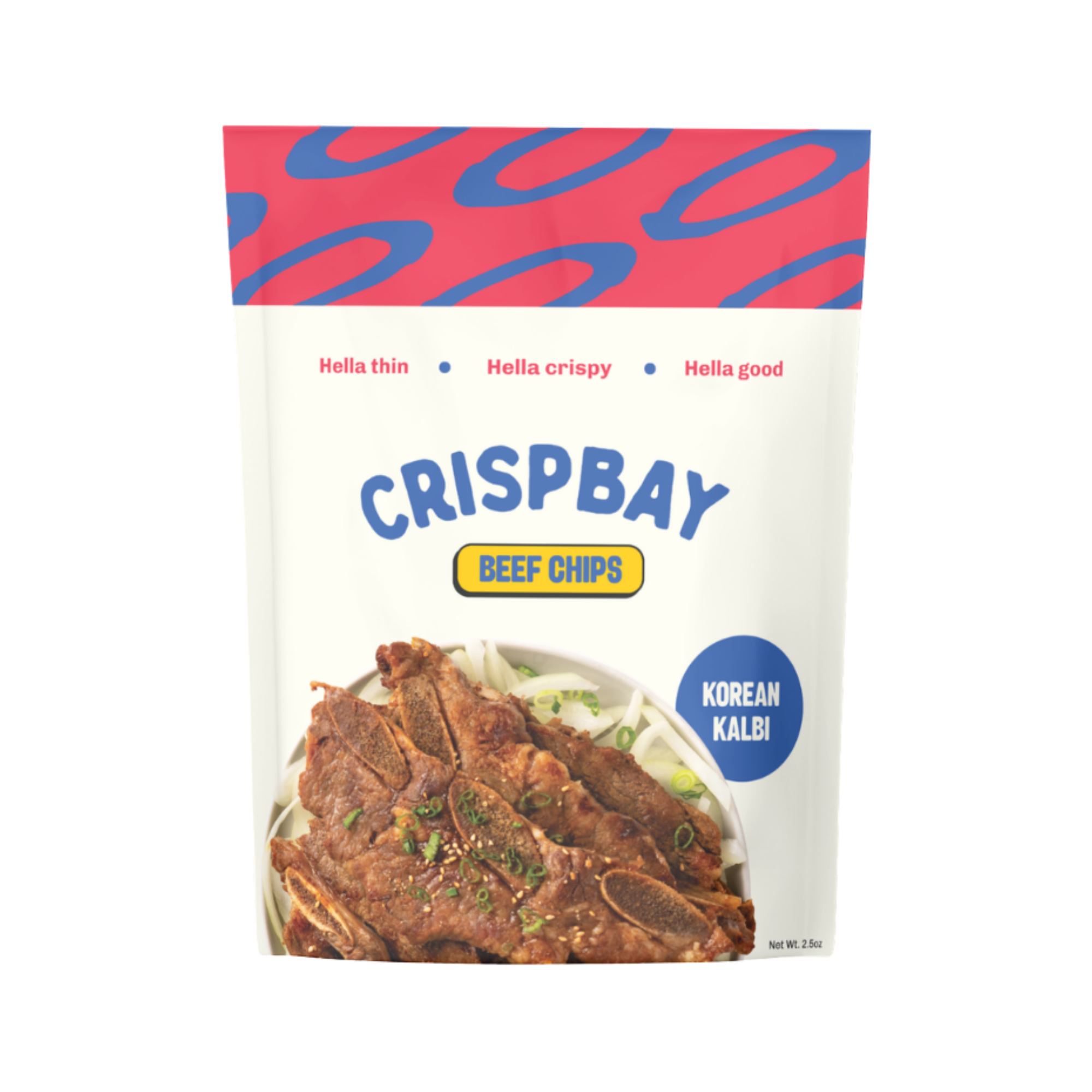 CRISPBAY Korean Kalbi Beef Jerky Chips